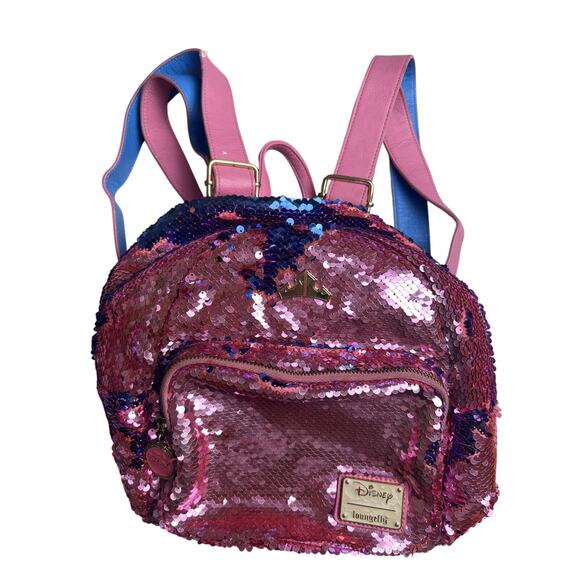 Disney Princess Aurora Sleeping Beauty Pink Adjustable Backpack - Picture 1 of 6